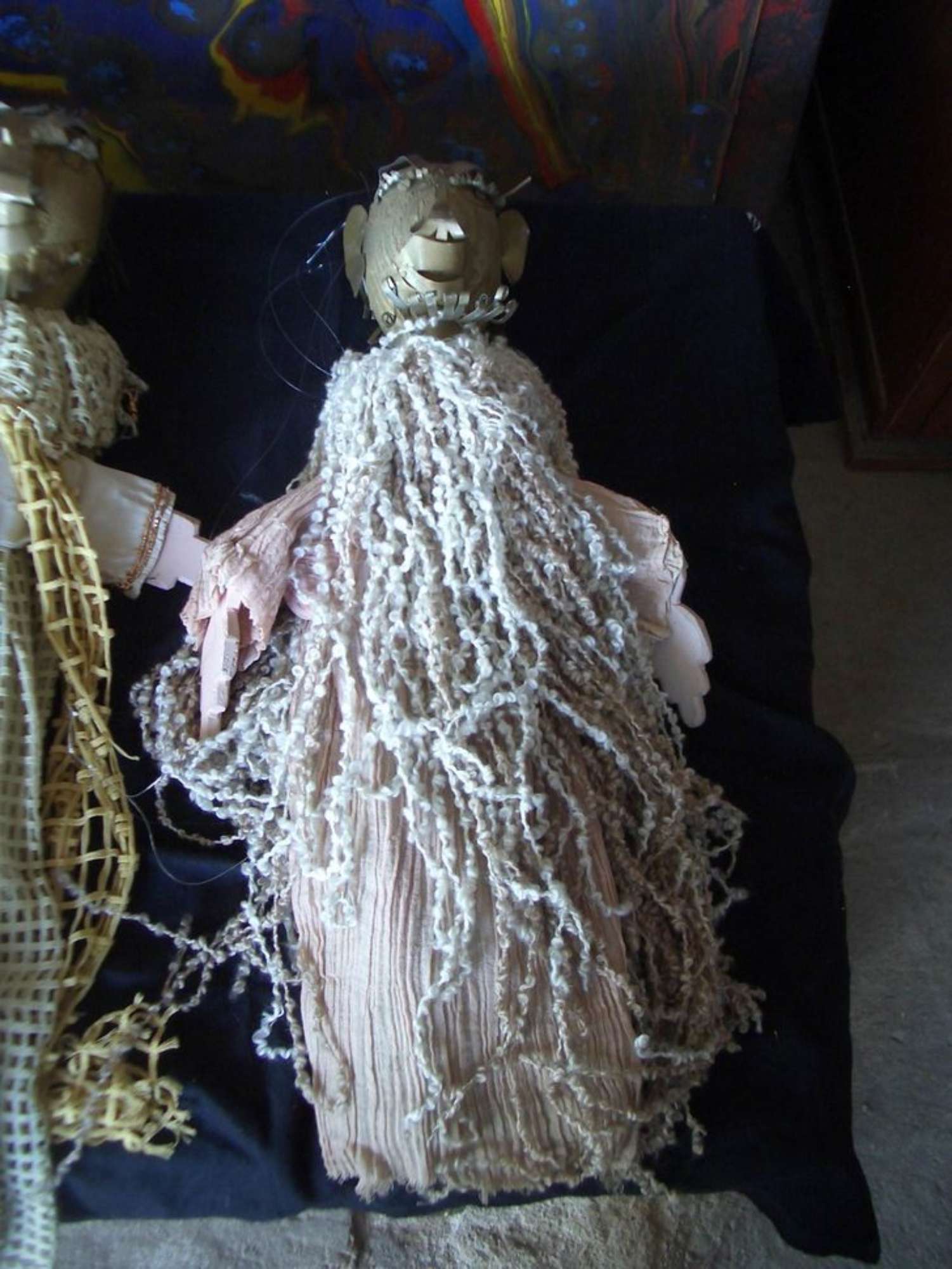 Personaggio 5 prima del restauro